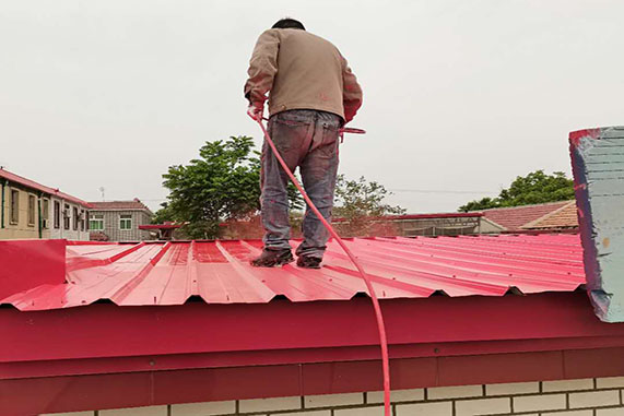 王庄镇彩钢喷漆、翻新、维修